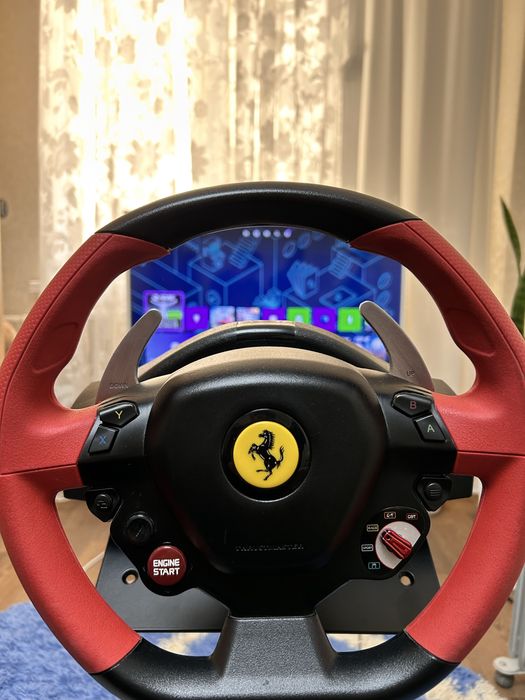 Продам руль з педалями Thrustmaster 458 spider Xbox