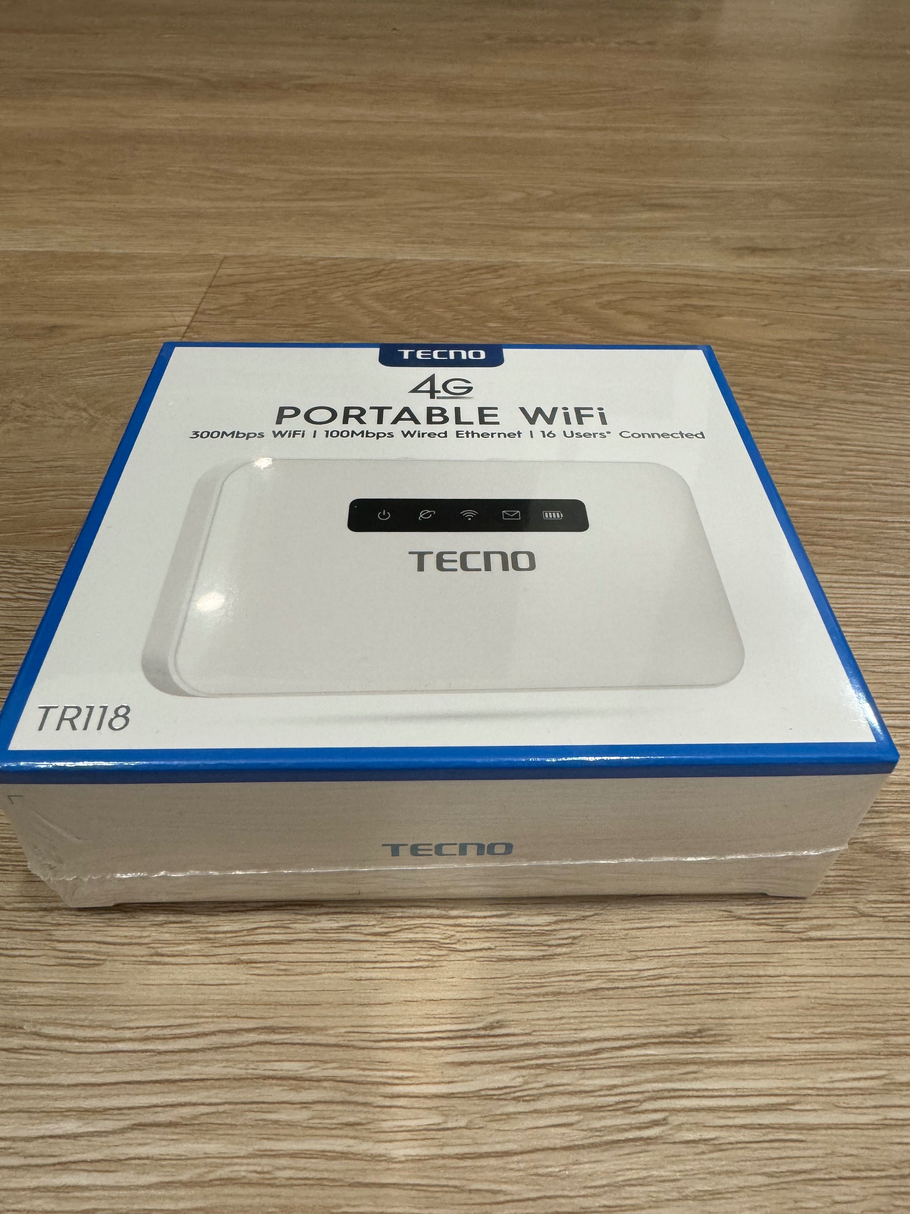 Роутер Tecno TR118 4G-LTE 4G/3G Wifi