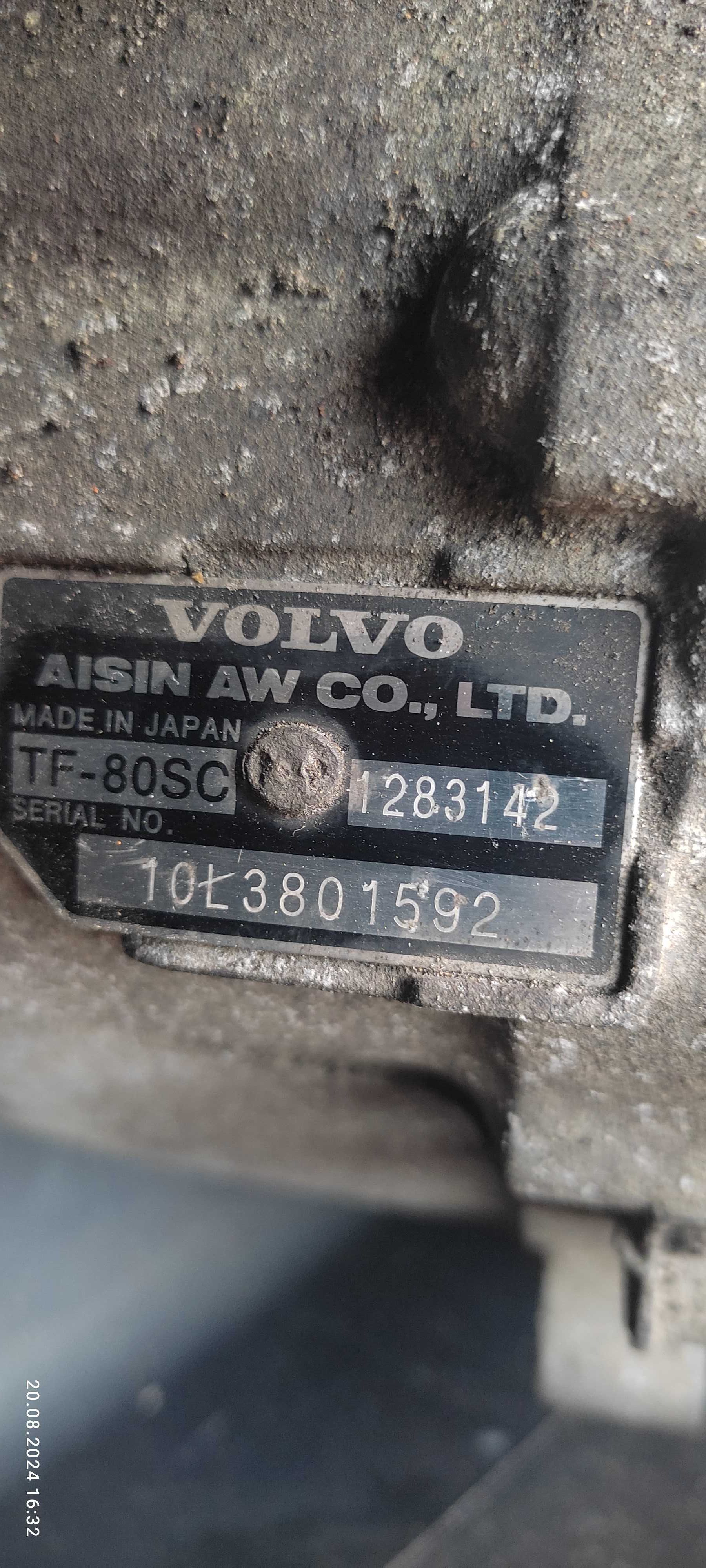 AUTOMATYCZNA SKRZYNIA biegów  Volvo TF 80SC Aisin Rawicz