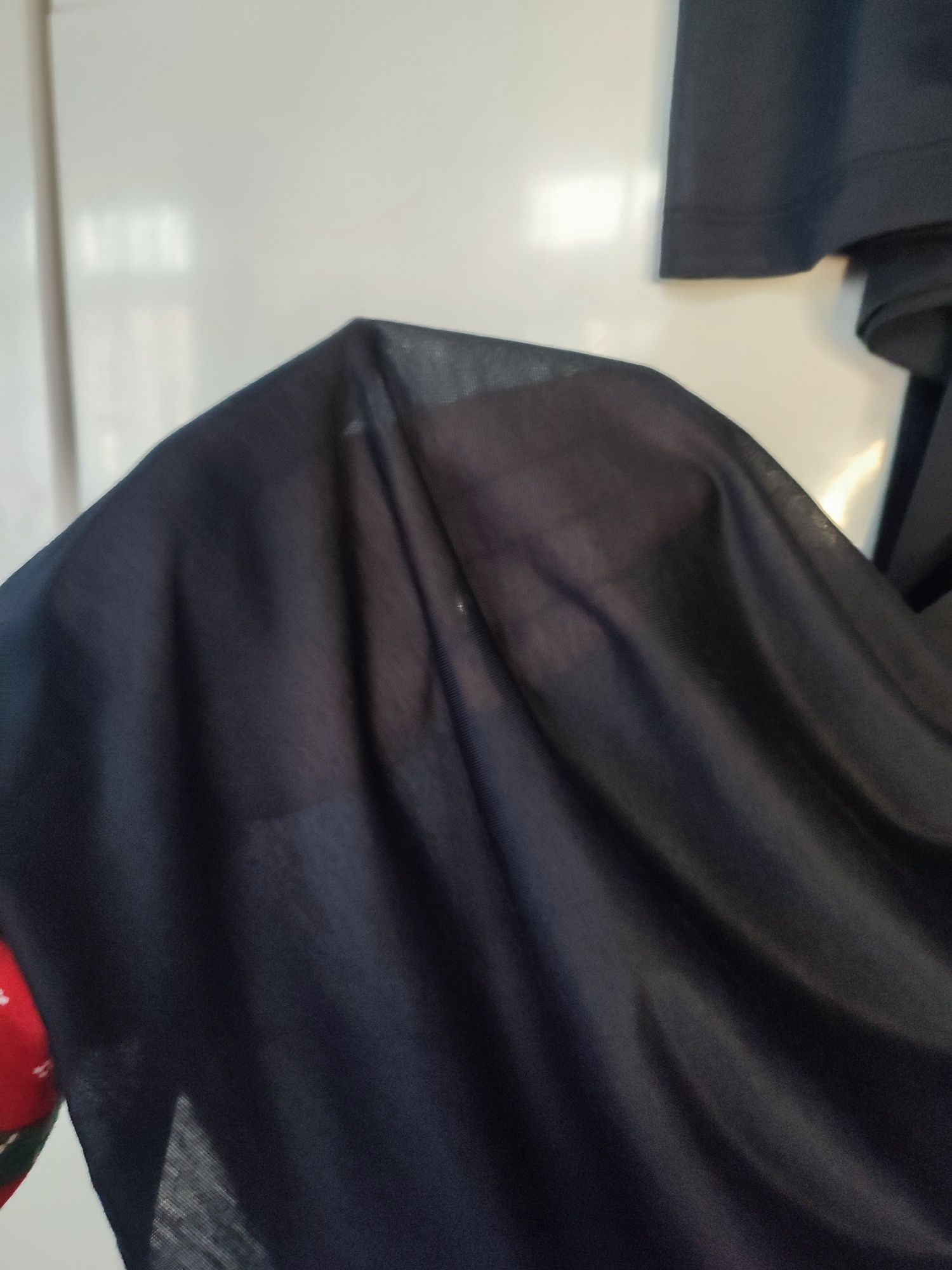 Czarna narzutka na strój kąpielowy rozmiar XL H&M