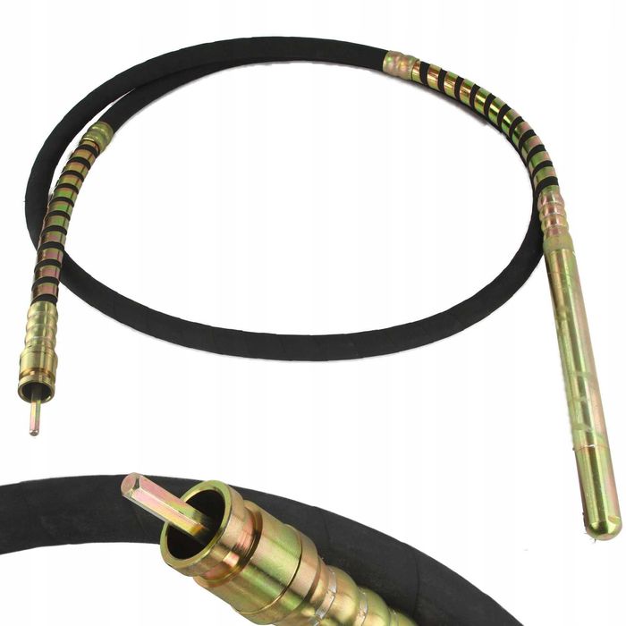 Wąż wibratora do betonu 4m/38mm z szybkozłączem Mar-pol M79534