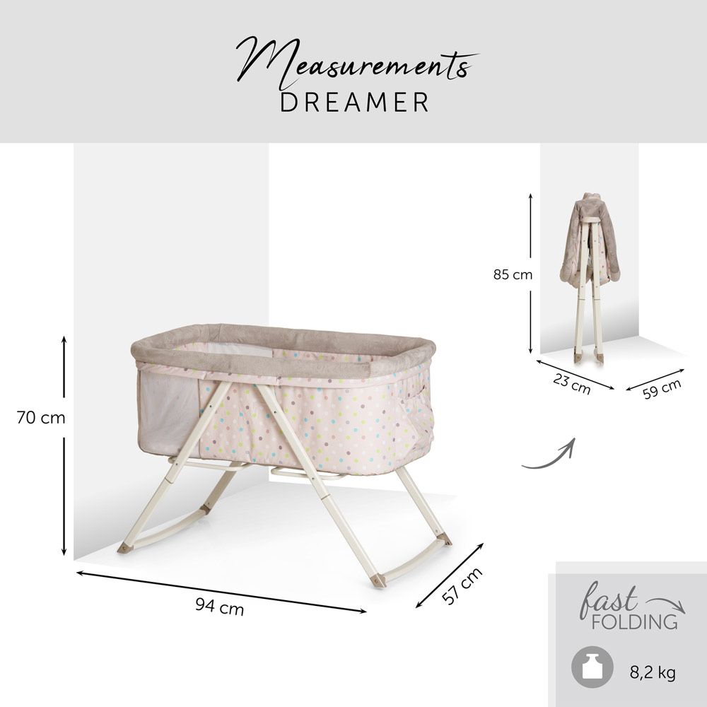 Ліжечко Hauck Dreamer