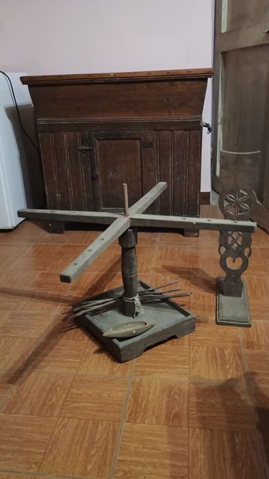 Roca e fuso + lançadeira