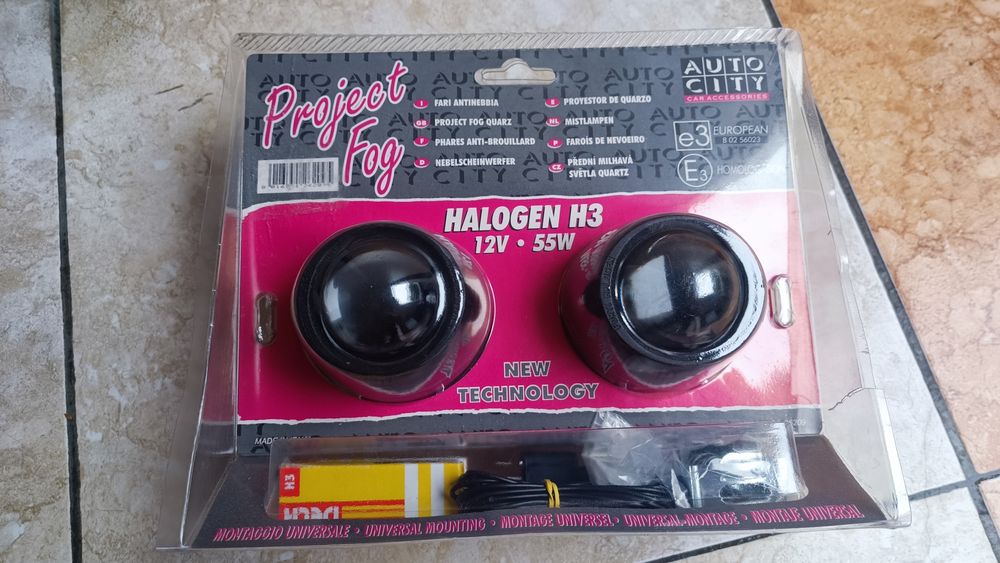 Faróis de nevoeiro halogéneo universal