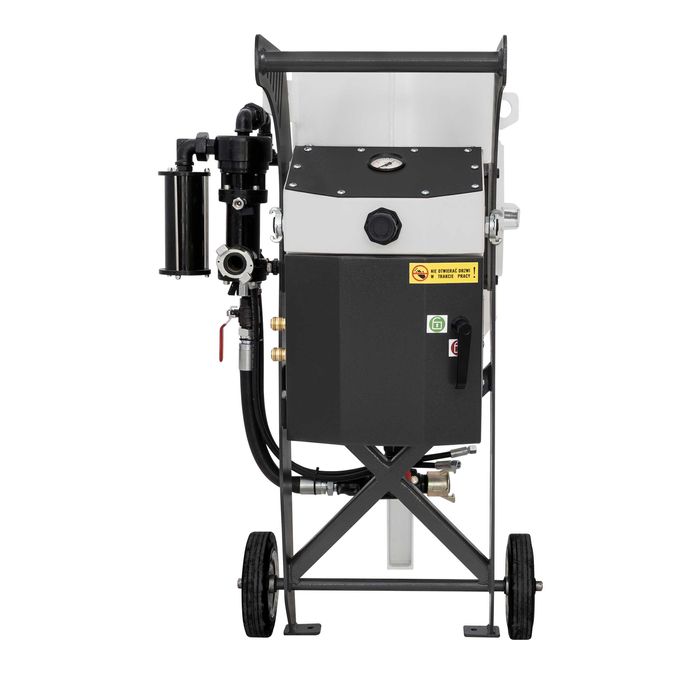 Polska piaskarka wodna hydropiaskarka sodowarka SBM-60-13 Land Reko