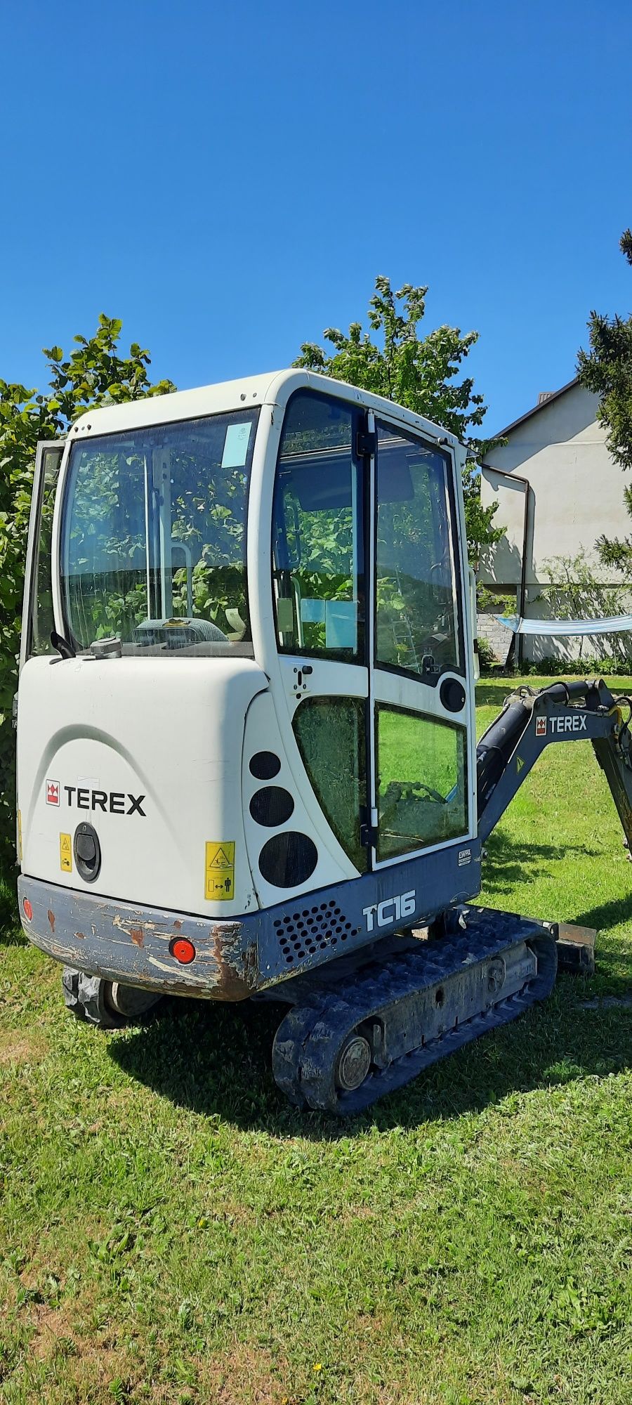 Minikoparka koparka 2759h TEREX TC16 Generation 2 prywatnie umowa