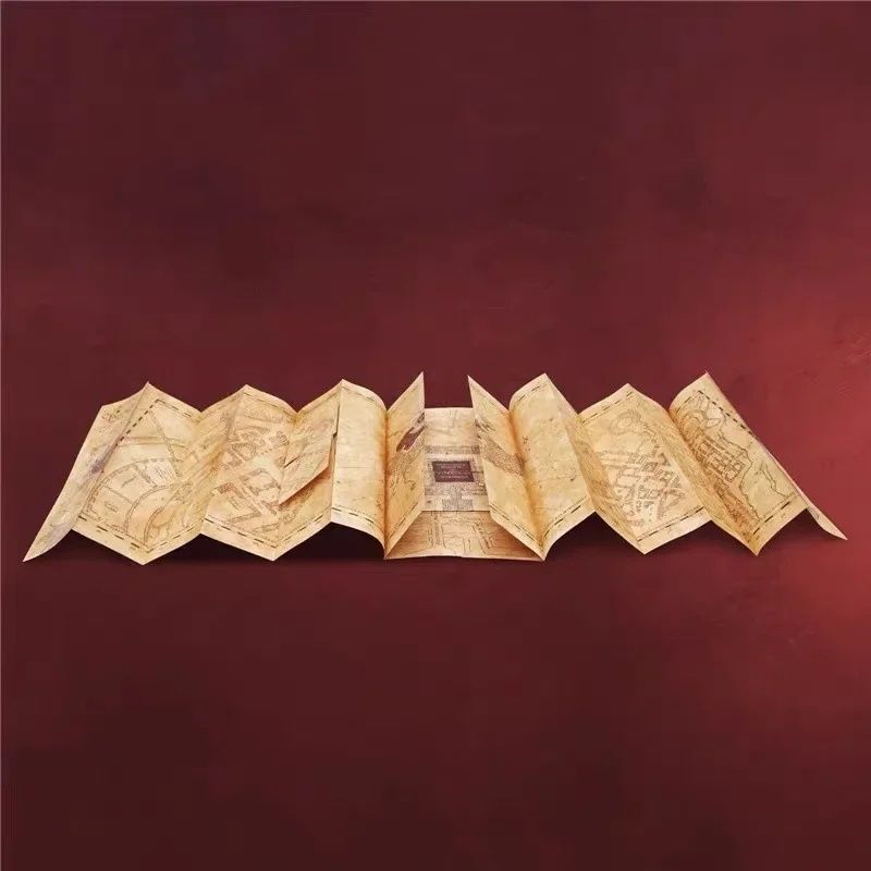 Карта мародеров Гарри Поттер билет Hogwarts Harry Potter палочка