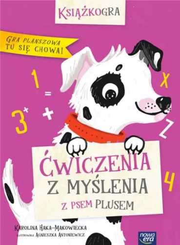 Książkogra. Ćwiczenia z myślenia z psem Plusem - Karolina Haka-Makowi