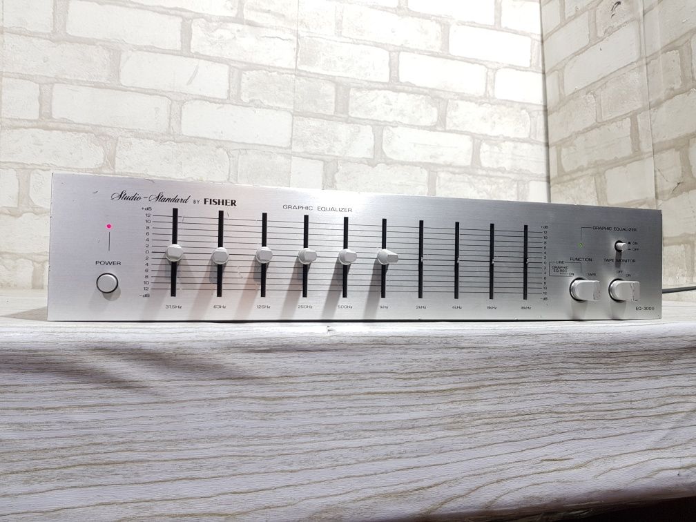 Еквалайзер FISHER EQ-3000, 10 смуг, б/у з Німеччини