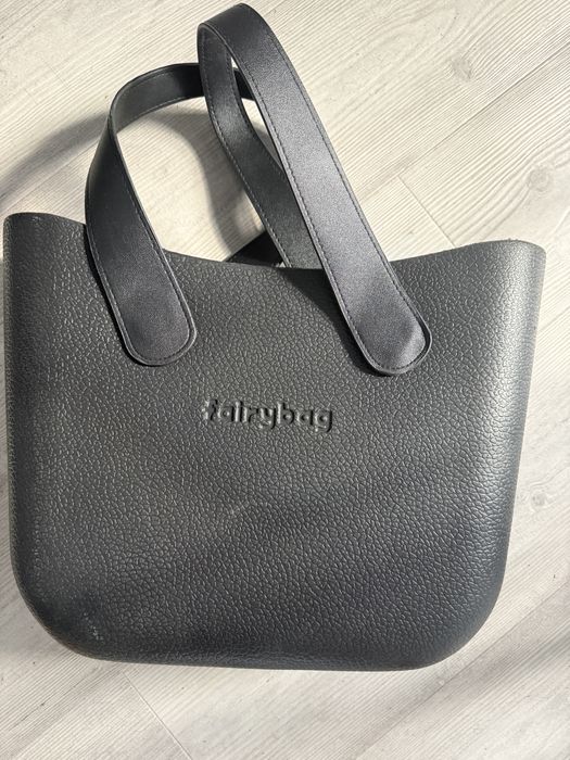 Fairybag obag czarna torebka torba shoperka