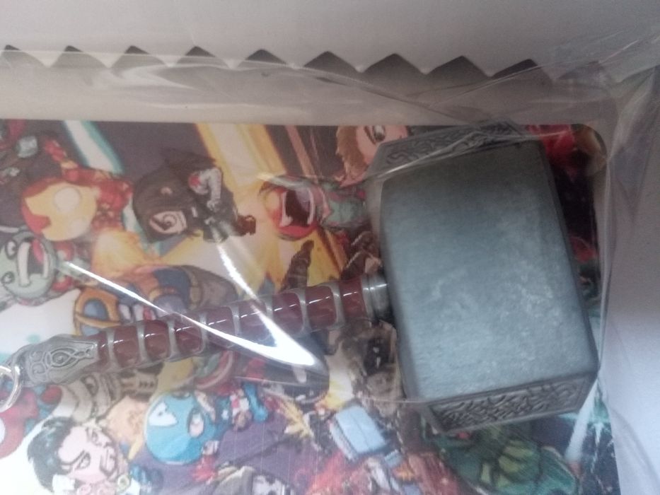 Porta chaves Martelo Thor Vingadores Avengers Marvel Thanos Batman