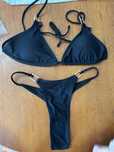 Biquini Azul com Argolas