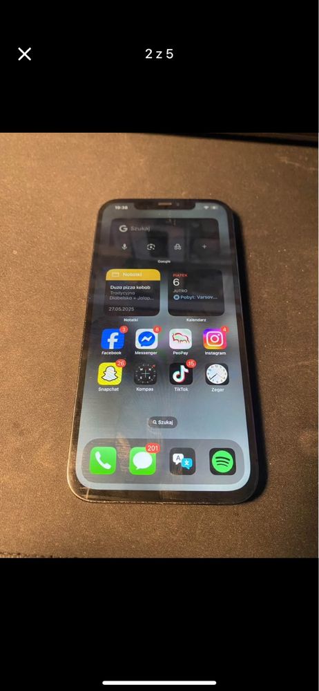 Sprzedam uszkodzonego iphone 12 pro max