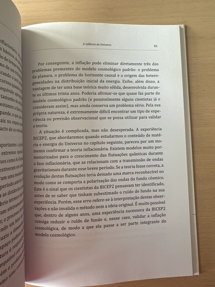 Livro “Depois do Big Bang - Da origem ao fim do Universo”