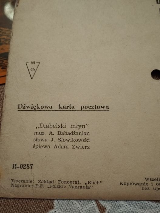 Pocztówki dzwiękowe zestaw