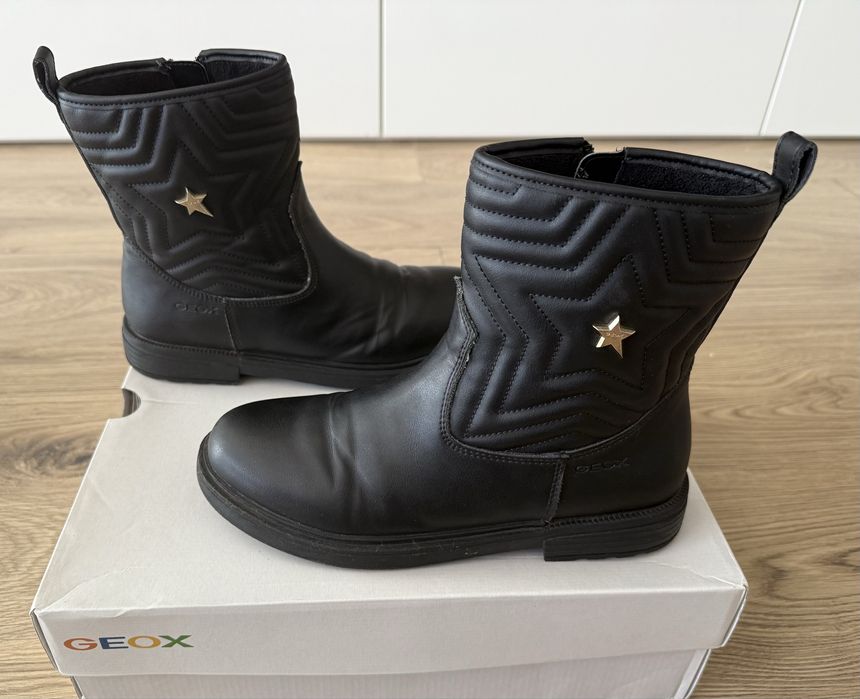 Piękne botki dziewczęce Geox Respira r. 36, stan idealny
