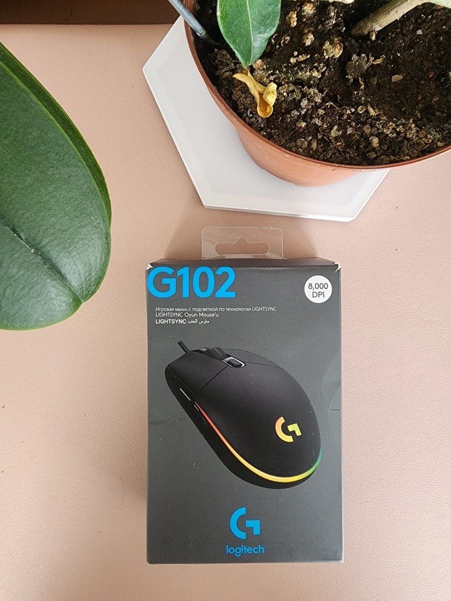 Мишка Logitech g102 ligtsync