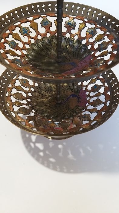 Тарелка трехъярусная горка