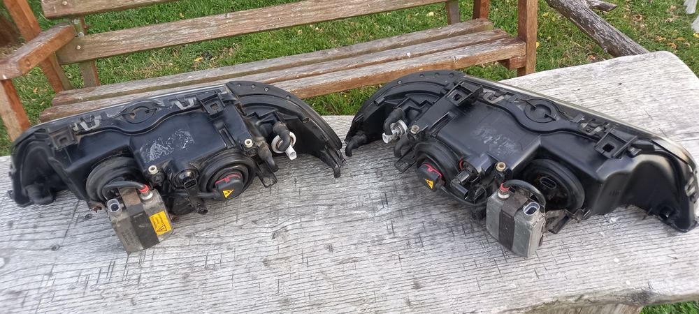 Bmw e39 lampy przod lift xenon hella europa po regeneracji
