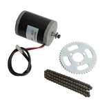 Kit de Motor eléctrico 
Engrenagem Kit 12V 120W Diy