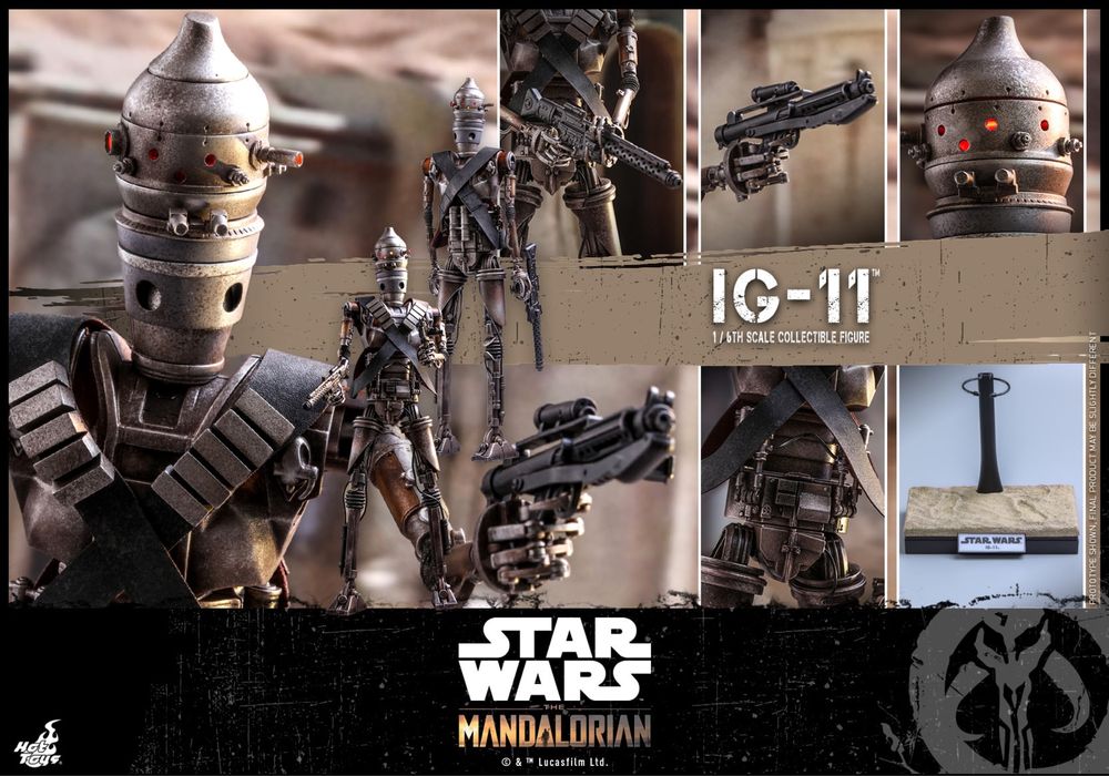 Фигурка 1/6 hot toys tms 08 THE MANDALORIAN – IG-11 star wars