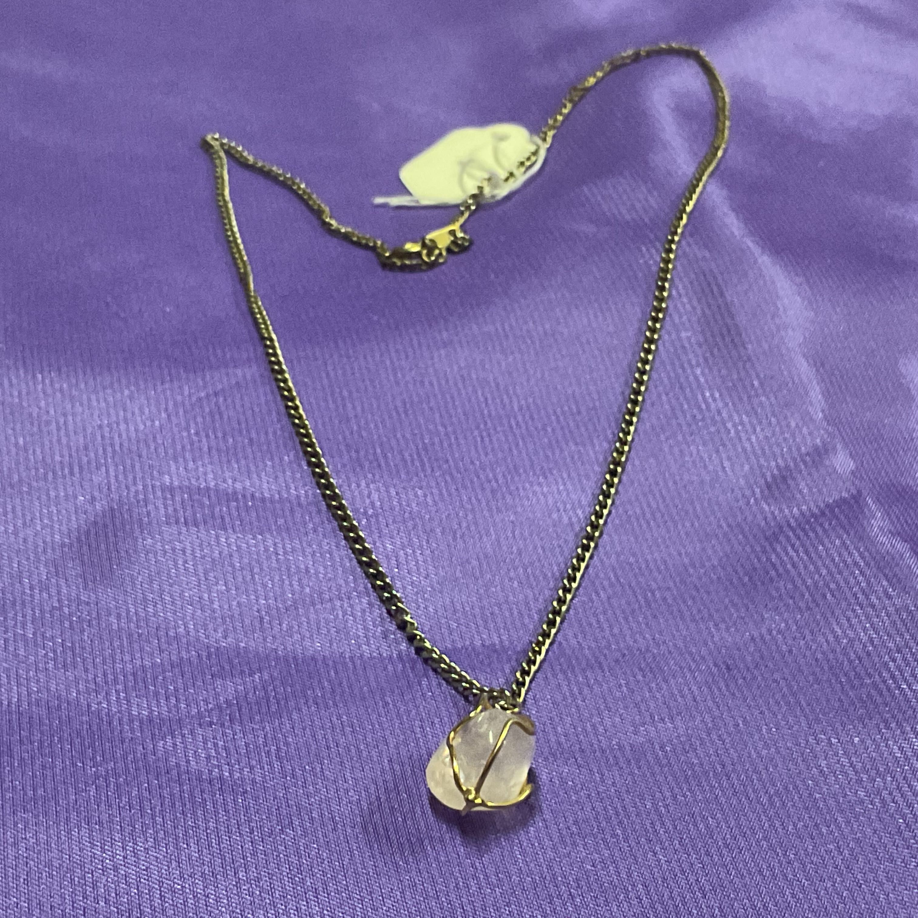 Fio com pedra peça vintage 48 cm