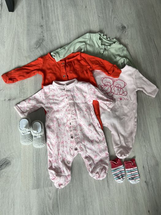 Одяг для дівчинки 0–3 міс, лот