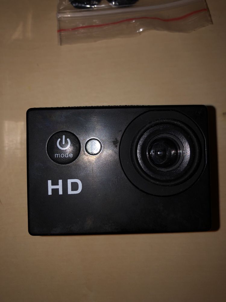Camara submersivel a prova de agua com acessorios