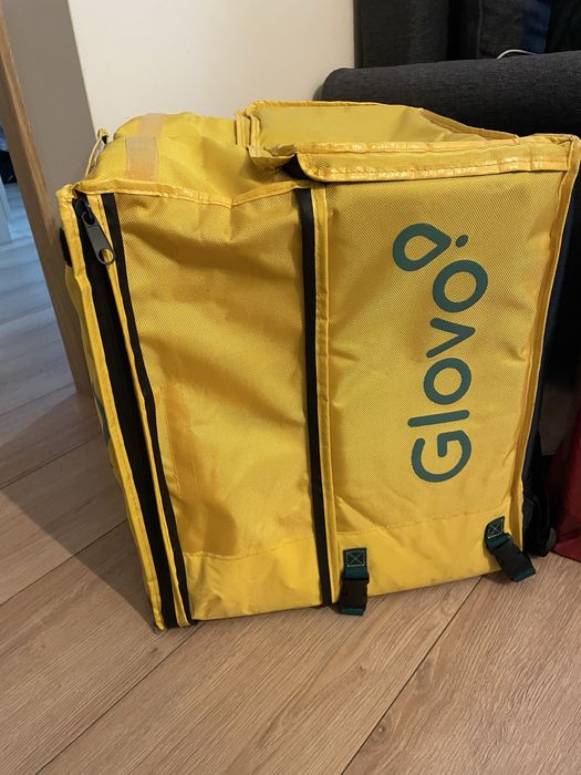 Torba GLOVO/ wodoodporna/ termiczna/ lekka/ używana pszez pary dni