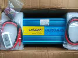 РОЗПРОДАЖ!!!Інвертор LVYUAN 4000W/8000W 12/220 Чистий синус.