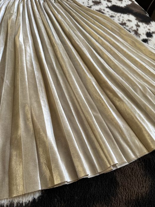 Юбка Reserved, велюровая плиссированная