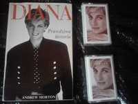 DIANA Prawdziwa Historia /Andrew Morton+2 kasety Diana Tribute Concert