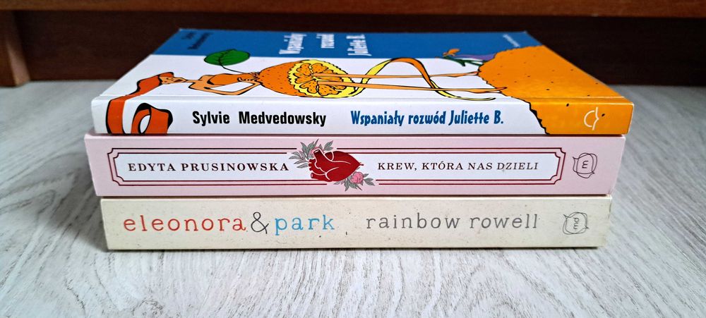 Prusinowska Krew która nas dzieli Eleonora Park Rainbow Rowell Rozwód