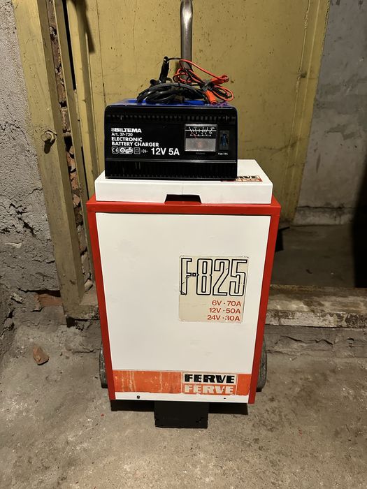 Пуско-зарядний пристрій 12/24 V