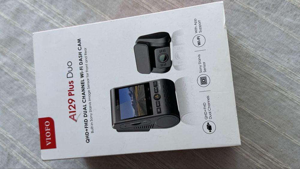 Відеореєстратор VIOFO A129 Plus Duo