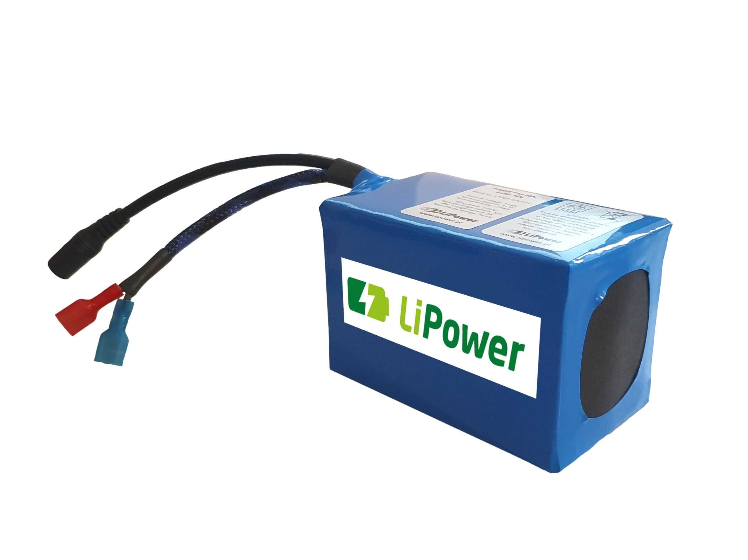 Akumulator Li-Ion 12V Do Dmuchanych Kostiumów 15Ah, 2A