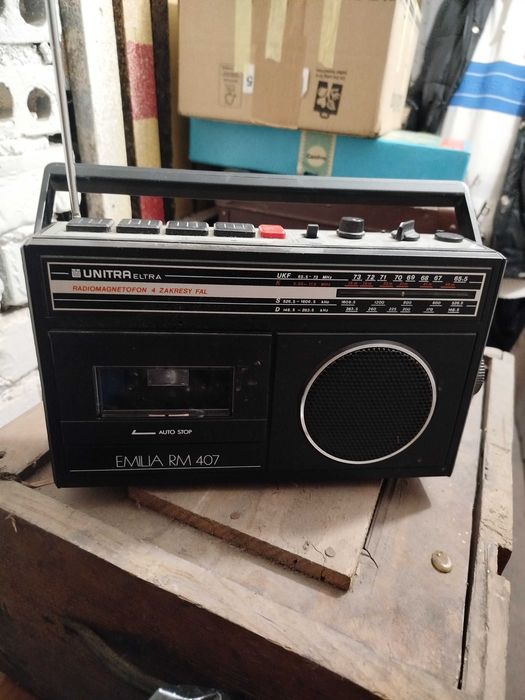 Magnetofon Emilia rm407 UNITRA.