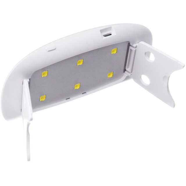 Лампа для маникюра и педикюра UV/LED Sun MINI 6 Вт белая