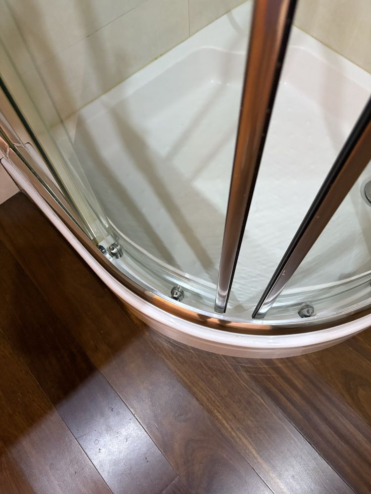 Cabine de duche em vidro 90x90