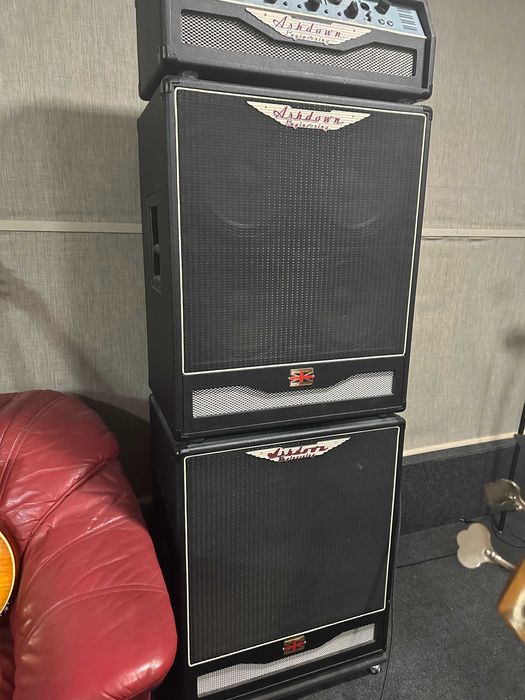 Ashdown Klystron 500 + Neo 414h sprzęt profesjonalny wzmacniacz basowy