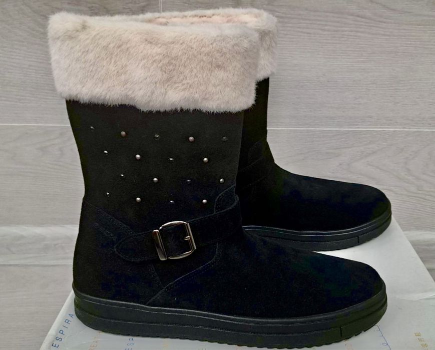 Сапоги Geox 38-39-25,5 см -Натуральна шкіра/без комісії