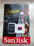 2 x Karta Sandisc Extreme PRO 256 Gb i 512 Gb adapter micro SD, SDHC