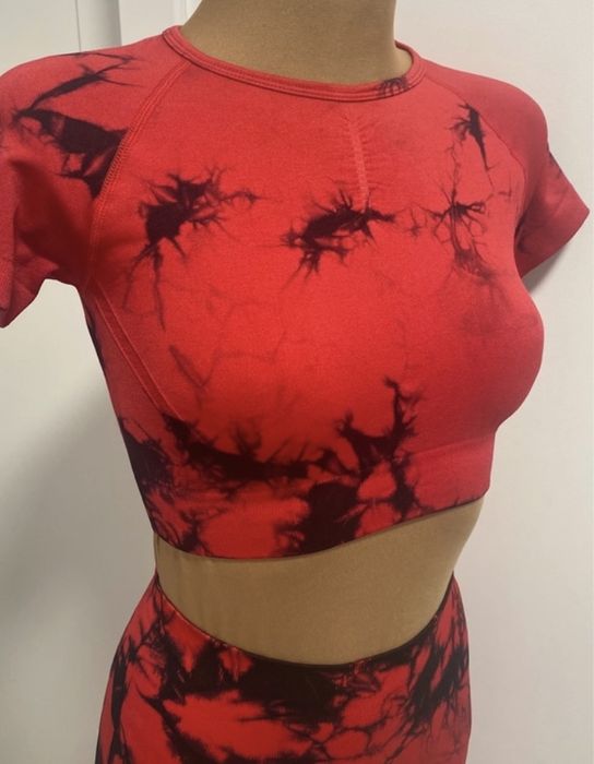 NOWY komplet sportowy, do jogi, do biegania, na siłownię, rozmiar S.