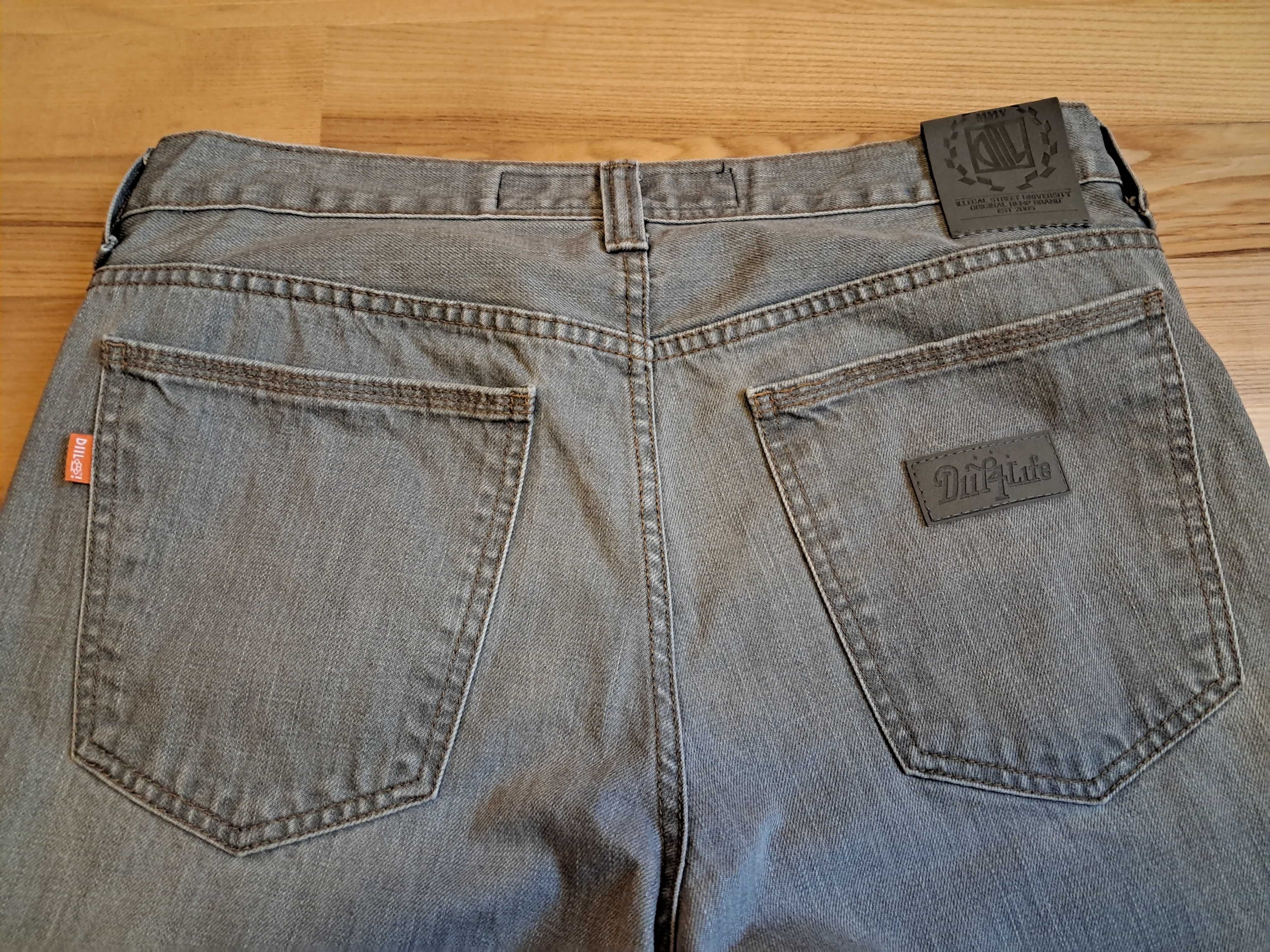 Diil męskie spodnie jeans jeansowe dżinsowe