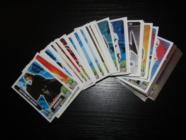 Continente Star Wars Troco cartas