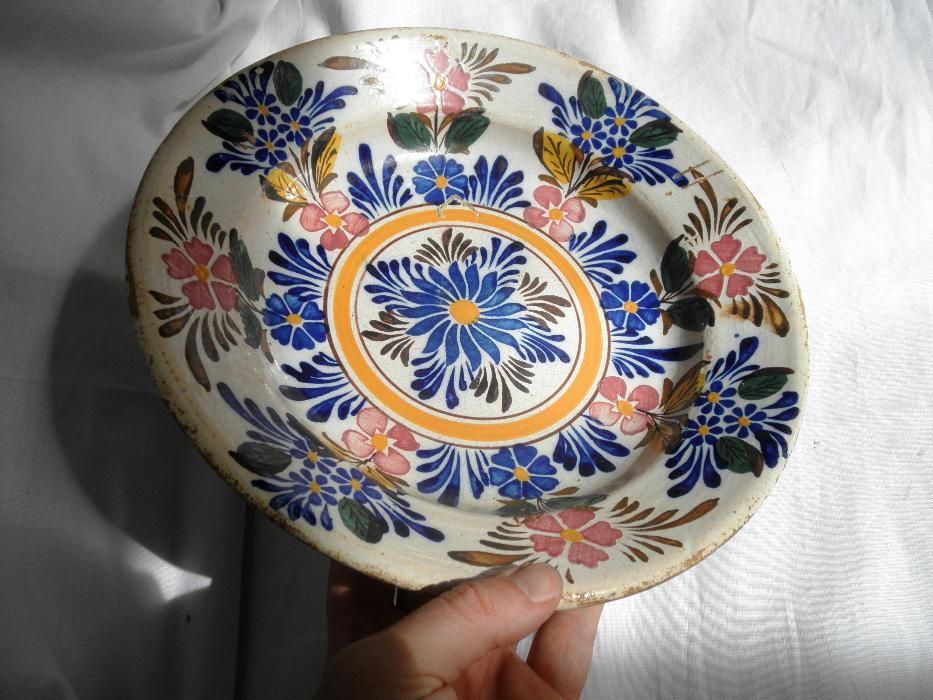 Prato Faiança Portuguesa Séc XIX