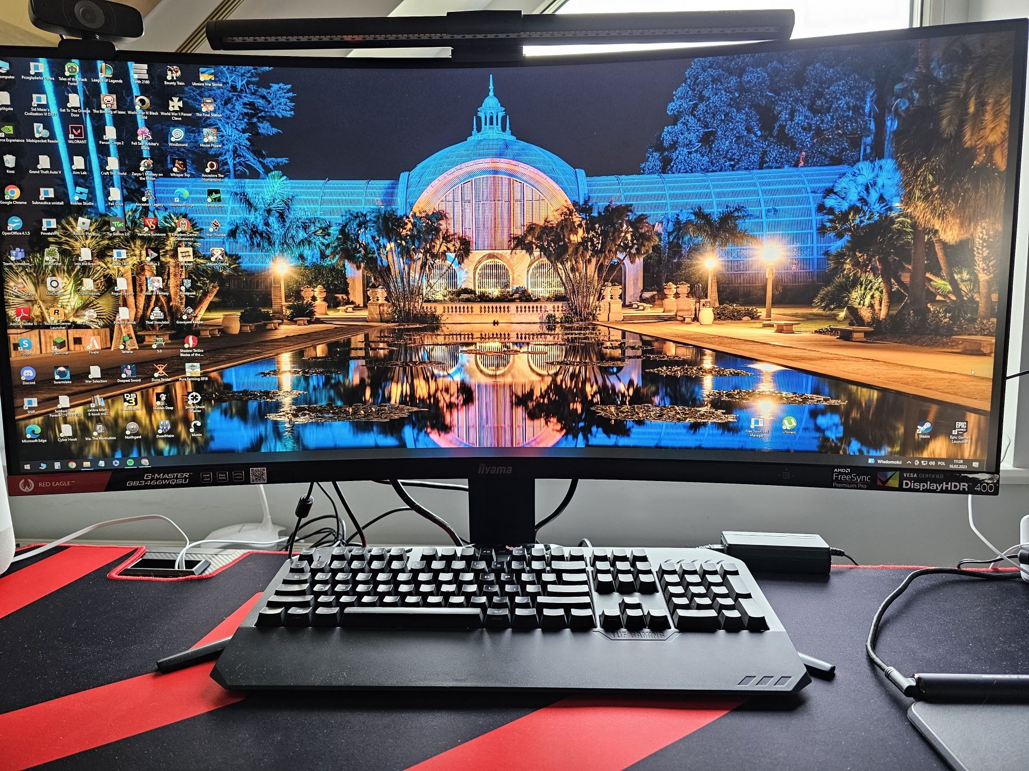 Lampka Led RGB Blitzwolf BW-CML2 na monitor 5W nowa 3tryby białe 15RGB