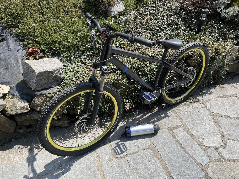Rower Kellys whip konwersja na E bike elektryczny dirt