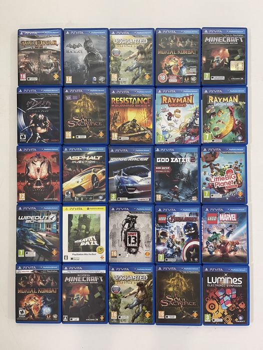 Playstation vita psvita ps vita картриджи игры God of War Collection