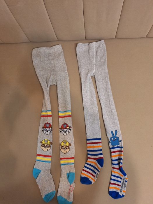 Zestaw rajstopy 122/128 dla chłopca